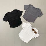 刺繍ロゴスクエアネックチビTシャツ | non-hedge  | 詳細画像17 