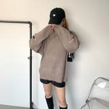 袖ZIPニットチュニック | non-hedge | 詳細画像8