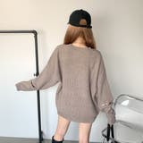 袖ZIPニットチュニック | non-hedge | 詳細画像10