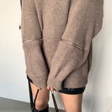 袖ZIPニットチュニック | non-hedge | 詳細画像16