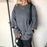 袖ZIPニットチュニック | non-hedge | 詳細画像5