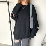 袖ZIPニットチュニック | non-hedge | 詳細画像6