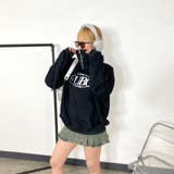シルバーロゴフードZIPパーカー | non-hedge | 詳細画像4