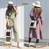 キャンバススクエア2WAYトートバッグ レディース ファッション | non-hedge | 詳細画像2