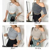 ラメワンショルトップス | non-hedge | 詳細画像25