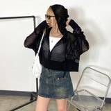 透かし編みフードZIP | non-hedge | 詳細画像16