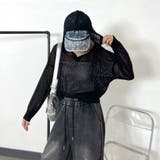 透かし編みフードプルオーバー | non-hedge | 詳細画像4