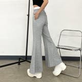 ウエストロゴカットフレアパンツ | non-hedge | 詳細画像17