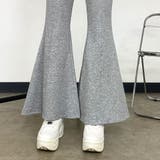 ウエストロゴカットフレアパンツ | non-hedge | 詳細画像25