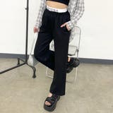 ウエストロゴカットワイドパンツ | non-hedge | 詳細画像20