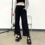 ウエストロゴカットワイドパンツ | non-hedge | 詳細画像21