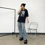 ブリーチ転写ロゴTシャツ | non-hedge | 詳細画像6