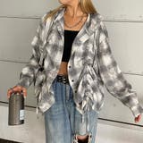 チェックフードドロストシャツ | non-hedge | 詳細画像9