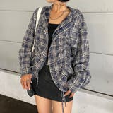 チェックフードドロストシャツ | non-hedge | 詳細画像20