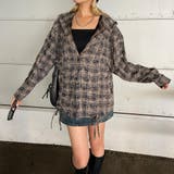 チェックフードドロストシャツ | non-hedge | 詳細画像32