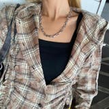 チェックフードドロストシャツ | non-hedge | 詳細画像5