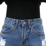 ダメージデニムショートパンツ レディース ファッション | non-hedge | 詳細画像23