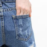 ダメージデニムショートパンツ レディース ファッション | non-hedge | 詳細画像26