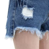 ダメージデニムショートパンツ レディース ファッション | non-hedge | 詳細画像27