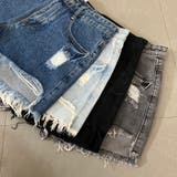ダメージデニムショートパンツ レディース ファッション | non-hedge | 詳細画像31