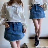 フェイクスカートデニムショートパンツ レディース ファッション | non-hedge | 詳細画像4