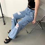 ダメージデニムカーゴパンツ | non-hedge | 詳細画像11