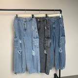 ダメージデニムカーゴパンツ | non-hedge | 詳細画像27