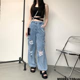 ダメージデニムカーゴパンツ | non-hedge | 詳細画像16