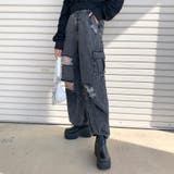 ダメージデニムカーゴパンツ | non-hedge | 詳細画像4
