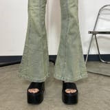 切替デニムフレアパンツ | non-hedge | 詳細画像18