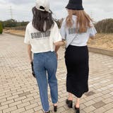 バックロゴクロップド丈Tシャツ レディース ファッション | non-hedge | 詳細画像2