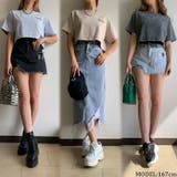 バックロゴクロップド丈Tシャツ レディース ファッション | non-hedge | 詳細画像5