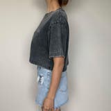 バックロゴクロップド丈Tシャツ レディース ファッション | non-hedge | 詳細画像9