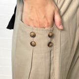 ポケットボタンテーパードパンツ レディース ファッション | non-hedge  | 詳細画像9 