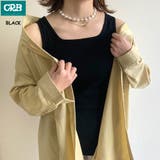 クロ | スクエアリブタンクトップ レディース ファッション | non-hedge