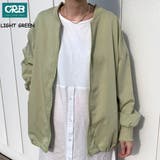 ライトグリーン | ツイルブルゾン レディース ファッション | non-hedge 