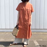 サファリシャツワンピース レディース ファッション | non-hedge | 詳細画像2