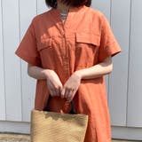 サファリシャツワンピース レディース ファッション | non-hedge | 詳細画像4