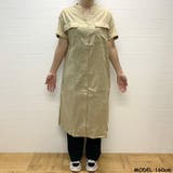 サファリシャツワンピース レディース ファッション | non-hedge | 詳細画像5