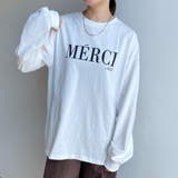 オフホワイト | オーバーサイズロゴロンT | non-hedge