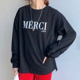 クロ | オーバーサイズロゴロンT | non-hedge