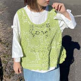 クロシェレースベスト | non-hedge | 詳細画像1