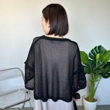 ★WEB限定★スリーブスリットメッシュプルオーバー | non-hedge | 詳細画像12
