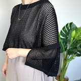★WEB限定★スリーブスリットメッシュプルオーバー | non-hedge | 詳細画像13