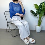★WEB限定★スリーブスリットメッシュプルオーバー | non-hedge | 詳細画像5