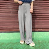 セルフカット楊柳ワイドパンツ | non-hedge | 詳細画像2