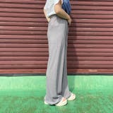 セルフカット楊柳ワイドパンツ | non-hedge | 詳細画像3