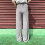 セルフカット楊柳ワイドパンツ | non-hedge | 詳細画像4