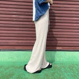 セルフカット楊柳ワイドパンツ | non-hedge | 詳細画像6