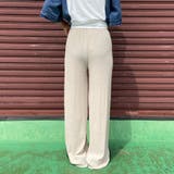 セルフカット楊柳ワイドパンツ | non-hedge | 詳細画像7